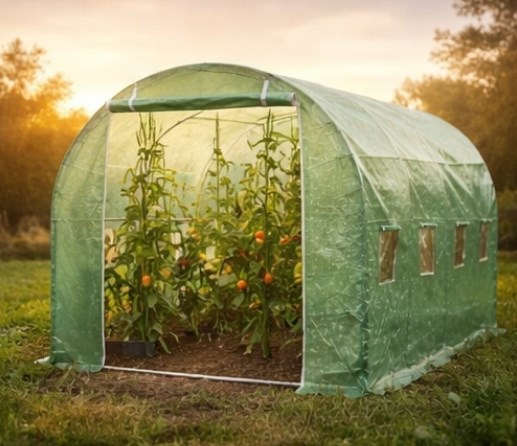 Tunel ogrodowy 4x2,5x2 m